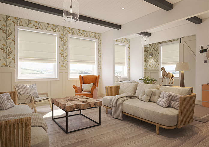 Calvert, Snow - Roman Blind - Image 6